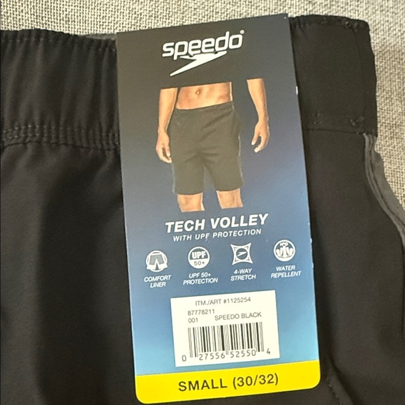 Speedo Classic Black Swim Trunks - Picture 3 of 8